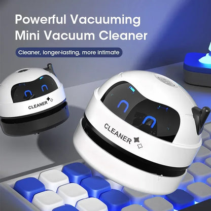 Mini Vacuum Cleaner Portable Desk Table Dust Vacuum